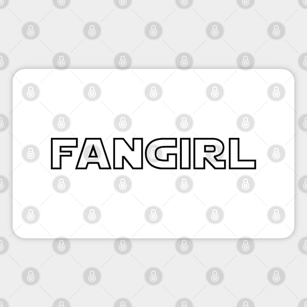 FANGIRL Magnet by tinybiscuits